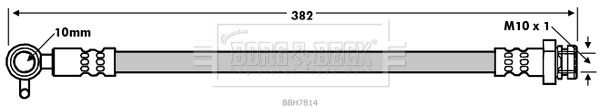 BORG & BECK Pidurivoolik BBH7814